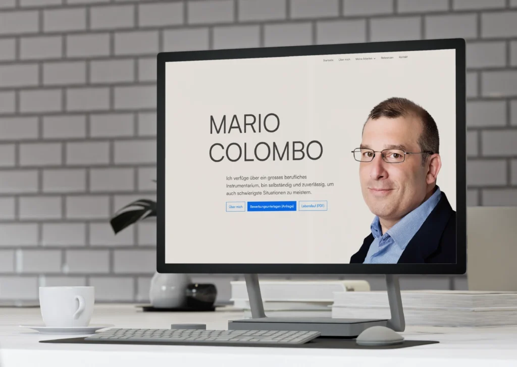 Eigenwerbung «Portfolio»