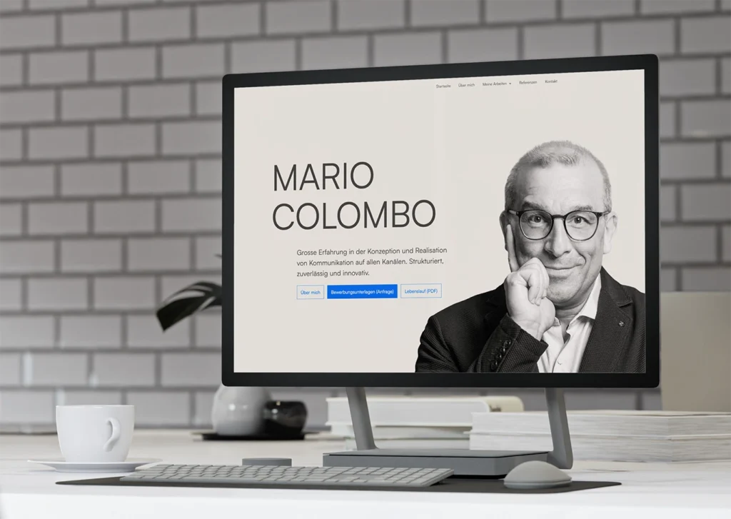 Eigenwerbung «Portfolio»